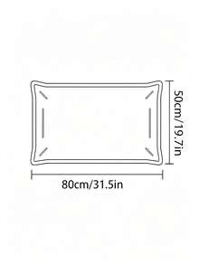 1/2/4 Pack Cool Breathable Full Wrap Pillowcase, Non-Slip Single Piece Pillowcase, Solid Color Easy To Put On, Soft And Skin-Friendly, Suitable For Hotel And B&B, Stain-Resistant Fabric, Washable, Suitable For Hotel And Business Travel - Multicolor - View 8