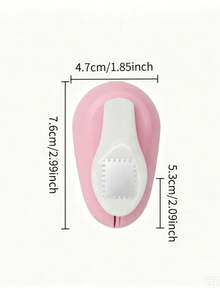Stamp-Shaped Paper Punch, Cute Handheld Stamp Cutter, Suitable For Scrapbooking, Planner, Card Making, Creative DIY Stationery Tool, Applicable To Bullet Journal, Planner, Junk Journal, Photo Album, School Office Supplies, Gift For Craft Enthusiasts - Stamp Embossing Machine - View 14