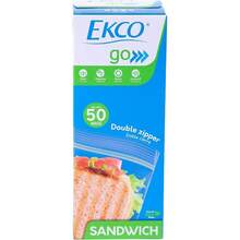 Go Resealable Sandwich Bags 50 Pieces - Multicolor - View 2