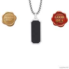 One Piece Double Layer Extendable Pendant Necklace, Artificial "I Love You" Engraving, Valentine's Gift With Box - A - View 13