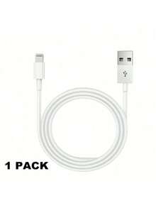 20W Dual Port Fast Charger Set, USB-A And USB-C Wall Charger Adapter, With 3.3ft USB-A To Lightning Fast Charging Cable, Compatible With IPhone All Series - White - View 12