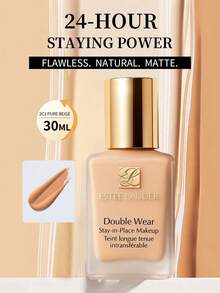 Estée Lauder 2C1 中性米色（帶冷粉桃底色）30ml/1oz 長效全遮瑕底妝液｜長效持妝、霧面妝效｜抗汗、耐熱、耐潮｜防水不卡粉｜質地平滑輕盈｜打造完美拍照妝感 - 2C1 Pure Beige - 查看 1