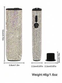 BLBLBL 一套全新全镶钻软壳保护套，专为IQOS ILUMA I ONE设计，包含1个水钻拆卸工具，A级水钻均匀排列，闪耀夺目，适合作为礼物送给妈妈、女朋友、男朋友或爱人。 - 彩色 - 查看 5