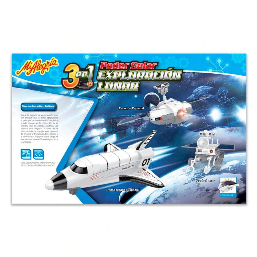 Mi Alegria LUNAR EXPLORATION - White - View 1