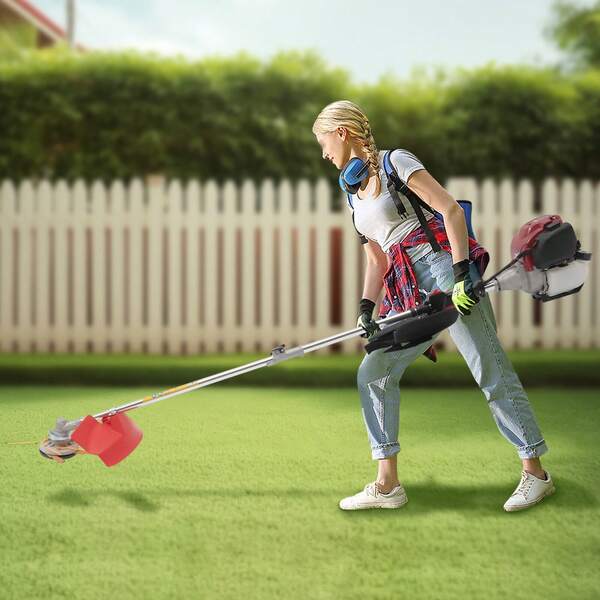 35.88CC 4 Stroke Gas String  Trimmer  Eater  Wacker Grass Cutter