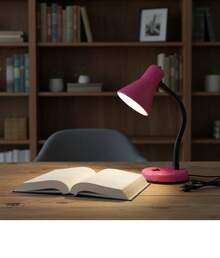 -Style Desk Lamp With Flexible Arm For Reading Or Tasks - US A Type Plug(110-127V) - View 6