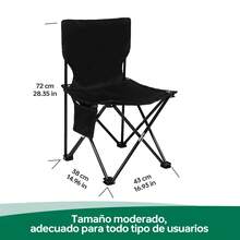 Outdoor Chairs - Black - View 8