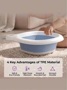 Philips Avent 可折疊抗菌嬰兒洗澡盆 - 彩色 - 查看 2