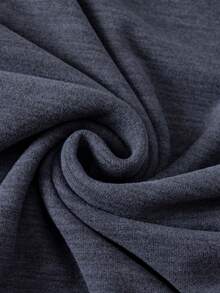 2pcs/Set Pakaian Dalam Termal Pria, Kaos Lengan Panjang + Celana, Lapisan Dasar Kasual Hangat Musim Gugur/Dingin Atasan dan Bawahan - Navy Blue - View 4