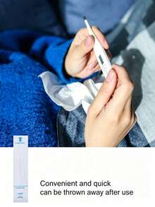 Disposable Electronic Thermometer Probe Covers, Thermometer Probe Protective Covers, Oral Thermometer Protective Covers, Suitable For Oral/Ear/Rectal Thermometers, Universal Disposable Electronic Thermometer Protective Covers - Multicolor - View 3