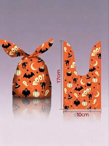 Gift For Her/Him 15pcs/30pcs Plastic Rabbit Ear Gift Bags, Suitable For Halloween Party Favors, Rabbit Theme Snack Bags With Ears, Suitable For Birthday, Easter And Spring Decoration - Decorative Packaging Bags - How Much - View 12