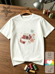 Women T-Shirts - 白色 - 查看 2