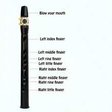 OUMINGYQ C Key Mini Saxophone High Pitch Saxophone With Velvet Storage Bag Portable Wind Instrument Suitable For Home Practice And Outdoor Entertainment - Multicolor - View 7