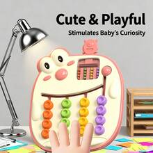 4-Color Moving Chess: Cartoon Game, Color Recognition, Matching Game, Thinking Training, Memory Chess, Children's Educational Board Game Toy - Multicolor - View 5