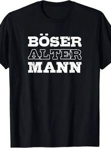 Men T-Shirts - 黑色 - 查看 1