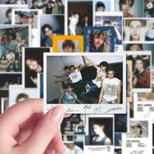 64pcs Cor-Tis Fake Atmosphere Stickers Zhao Yufan An Qianhao Decoration Merchandise Desktop Ornament Fan Hobby Fan Collection Birthday Gift Holiday Gift Perfect Gift - Multicolor - View 6