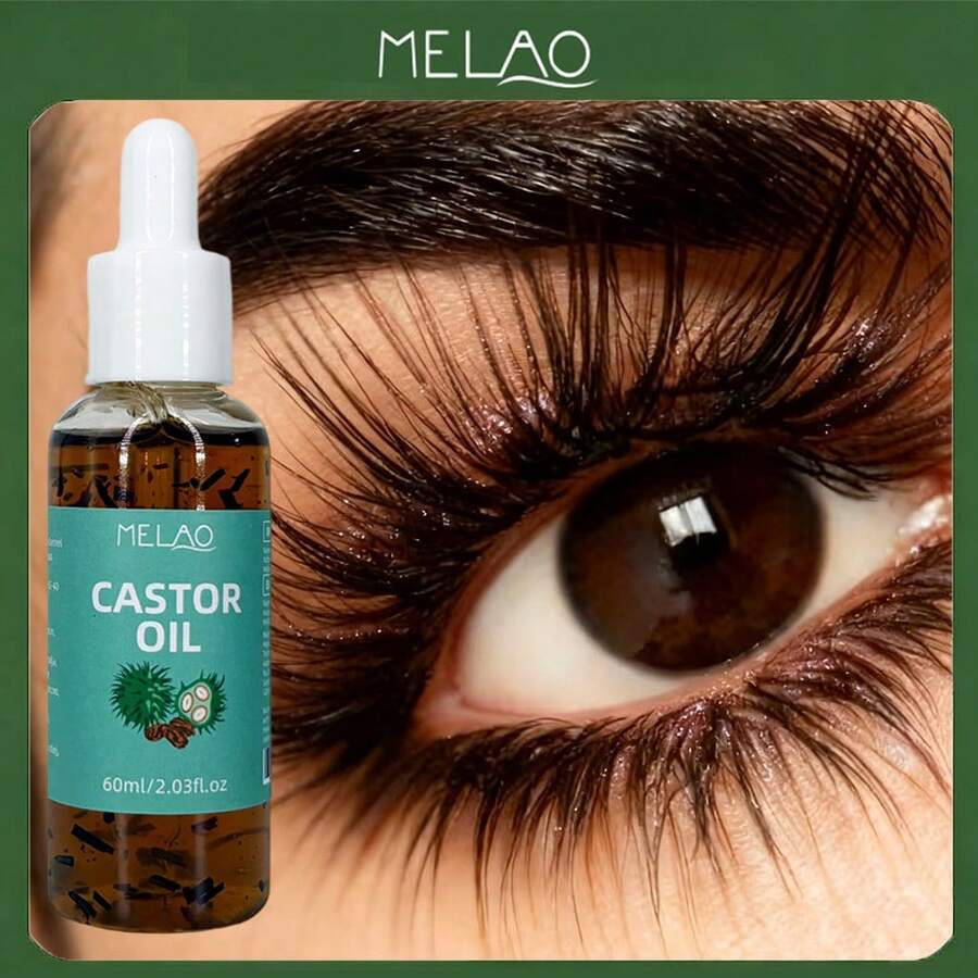 Castor Oil, MELAO Castor Oil For Hair And Eye Care - 60ml - View 1