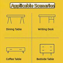 Wipe Clean Clear PVC Table Protector, Waterproof Transparent Tablecloth Mat For Household Dining Tables - 300cm X 140cm - View 3