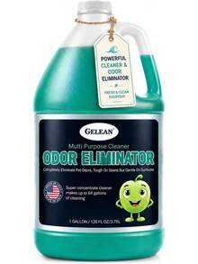 Limpiador multiusos para eliminar olores de mascotas - pH neutro - Limpiador de pisos con olores fuertes - Eliminador de olores de mascotas para el hogar - El mejor eliminador de olores para ga - 1 - Ver 1