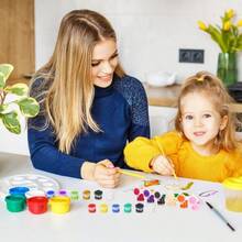 Set Of 5 Miniature Paint Strips Lids For Portable Plastic Paint Containers - C - View 9