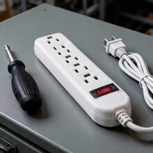 Minimalist Universal Power Adapter And Multi-Outlet For Home And Office - US A Type Plug(110-127V) - View 1