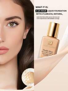 Estée Lauder 2C1 中性米色（帶冷粉桃底色）30ml/1oz 長效全遮瑕底妝液｜長效持妝、霧面妝效｜抗汗、耐熱、耐潮｜防水不卡粉｜質地平滑輕盈｜打造完美拍照妝感 - 2C1 Pure Beige - 查看 4