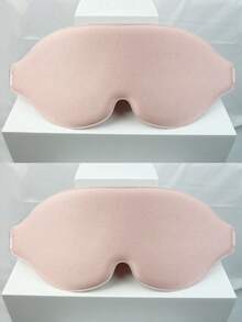 2/1 buah Masker Tidur Sutra 3D 100% Perlindungan Anti Cahaya untuk Bulu Mata dan Riasan Ukuran Dapat Diatur Masker Bantu Tidur Ultra Ringan dan Lembut Seperti Sutra Cocok untuk Tidur, Perjalanan Malam, Tidur Siang, Kantor, Sekolah, Rumah - MultiWarna - View 18