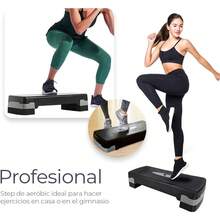 Strength Training Adjustable Weight Bench - Black - View 2