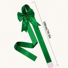 1pc Large Door Hanging Bow Decoration, Exquisite Ribbon, Suitable For Various Occasions, Perfect Choice For Parties And Holidays - Multicolor - View 11