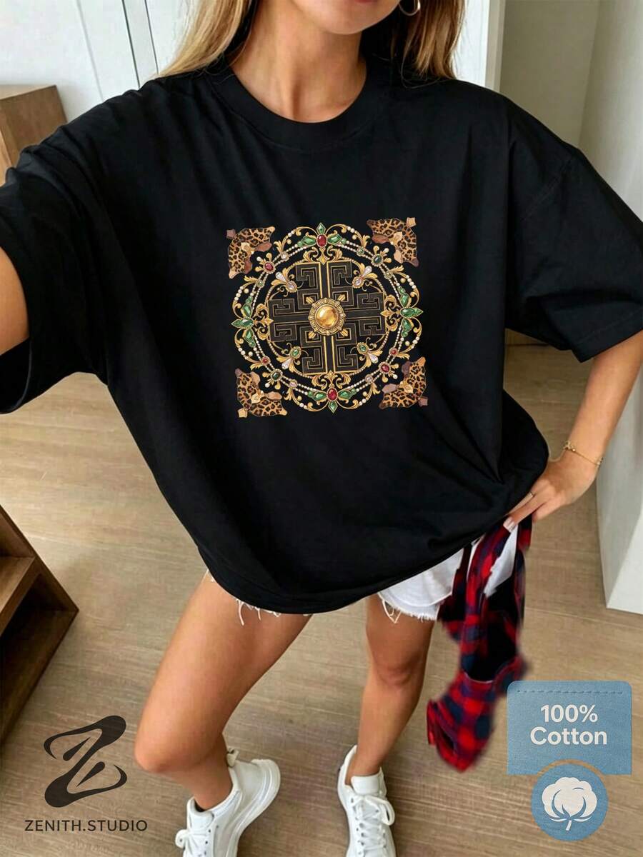 Camisetas de Mujer - Negro - Ver 1