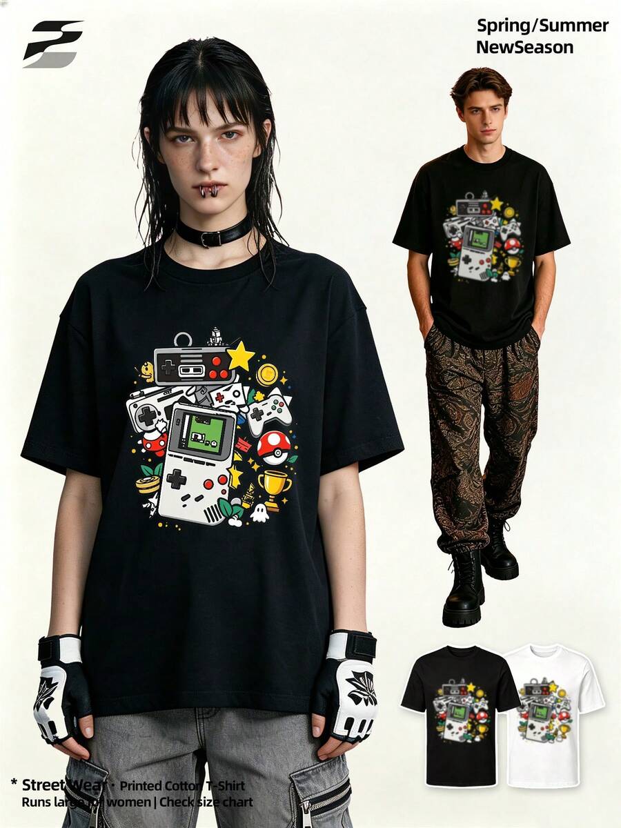 Men T-Shirts - Hitam - View 1