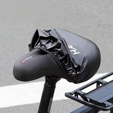 Pelindung Hujan Jok Sepeda, Bahan PVC Tebal Tahan Air, Desain Perlindungan Penuh 360°, Tepi Elastis Anti Selip, Tahan Hujan, Tahan Salju, Tahan Sinar Matahari, Tahan Korosi, Universal untuk Sepeda Gunung dan Sepeda Listrik, Perlengkapan Bersepeda Luar Ruangan yang Penting - MultiWarna - View 10