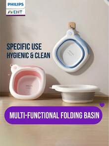Philips Avent 可折疊抗菌嬰兒洗澡盆 - 彩色 - 查看 1