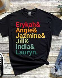 Women T-Shirts - 黑色 - 查看 1