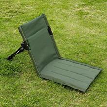 Foldable Camping Chair, Outdoor Garden Park Single Person Slouchy Chair, Backrest Cushion, Picnic Camping Folding Chair, Beach Chair - Multicolor - View 3