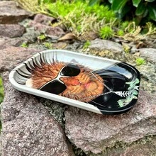 Cabin puff 1pc Cat Pattern Rolling Tray, Excellent Rolling Tool, Ideal Holiday Gift - One Size Fits All - View 5