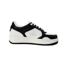 Alo Yoga Unisex Couple Sneakers A0685U - Black and White Color Block A0685U-bLACK/WHITE - View 2