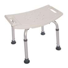 1.35MM Simple Bath Chair White - As Pic - View 10
