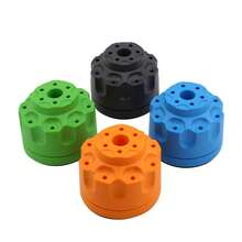 Estante de almacenamiento de herramientas de mantenimiento multifuncional giratorio 360° con caja de almacenamiento de clasificación de múltiples ranuras y cinturón magnético para la cintura - Azul - Ver 7