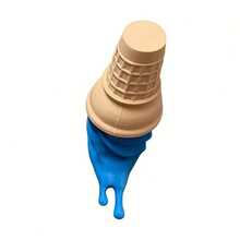 3D Ice Cream Hook, This Fun And Colorful Melting Ice Cream Decoration Can Add A Sweet Touch To Any Purpose You Desire. It Is Perfect For Hanging Pool Towels Or Kitchen Towels. - View 6