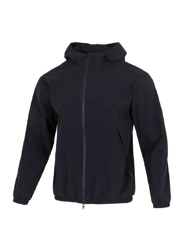 Under Armour Men's Sports Jacket Unstoppable Txt Woven Jkt-BLK Jacket/Outerwear Woven Hooded Men's Daily Sports Running 6003863-001