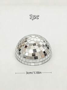 1/3/8pcs Disco Ball Wall Decor Hanging Ornament, With Adhesive Backing, Home Interior Decoration, Create Reflective Atmosphere - Multicolor - View 8