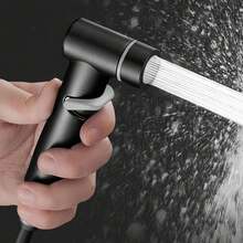 Toilet Bidet Sprayer + Tape Set, Bathroom Faucet Handheld Shower Head, Home Use Pressurized Toilet Flushing Gun - Spray Gun - View 5