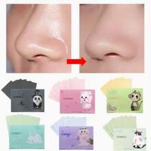 600 Peças Folhas Absorventes de Óleo em Cores Variadas, 6 Pacotes Pequenos por Saco, Remove Facilmente o Excesso de Óleo Facial, Mantém a Pele Fresca e Livre de Óleo. Item de Beleza Essencial, Portátil, Adequado para Todos os Tipos de Pele. - Multicolorido - Visão 2