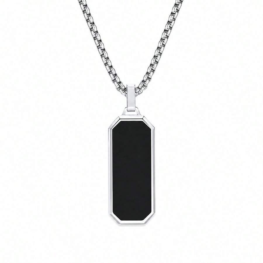 One Piece Double Layer Extendable Pendant Necklace, Artificial  "I Love You" Engraving, Valentine's Gift With Box