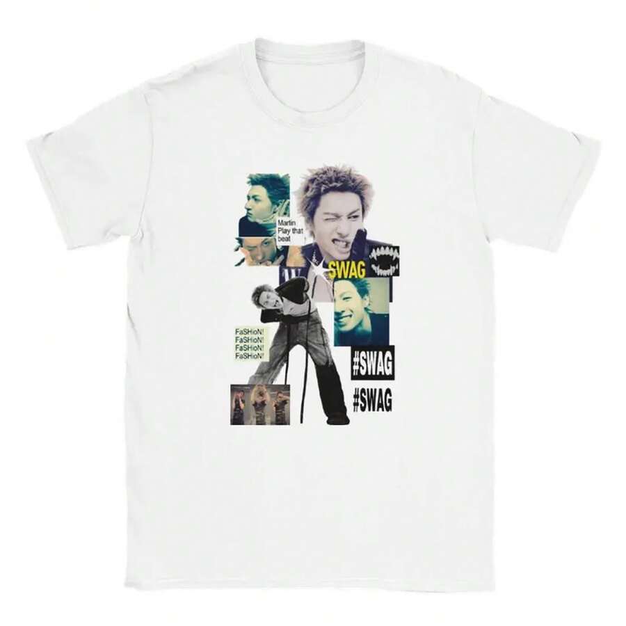 Men Sports Tees & Tanks - 白色 - 查看 1