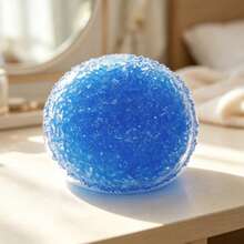 1pc Handmade Crystal Mochi Ball Soft Stress Relief Toy, Handcrafted TPR Material Tactile Toy, Size: 6cm, Relaxing And Great Gift - Random Colors and Styles - View 7