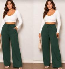 Women Pants - Verde Oliva - Ver 1