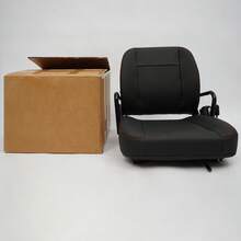 YUNRUX Universal Forklift Seat Tractor Seat With Armrest & Seat Belt Riding Mower Seat - 彩色 - 查看 8