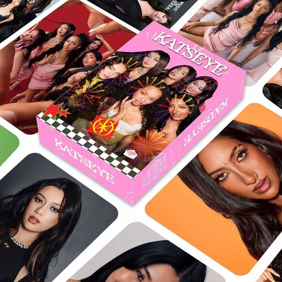 96pcs New Kat--Seye Idol Photo Cards KP--OP Merchandise LOMO Album Cards - Multicolor - View 1